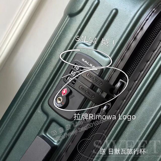 Rimowa拉杆箱 90014 2017年專櫃最新rimowa salsa系列 超輕pc拉鏈款 日默瓦拉箱 行李箱xzx1074